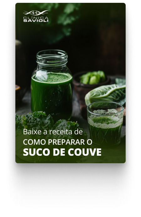 Receita suco de couve