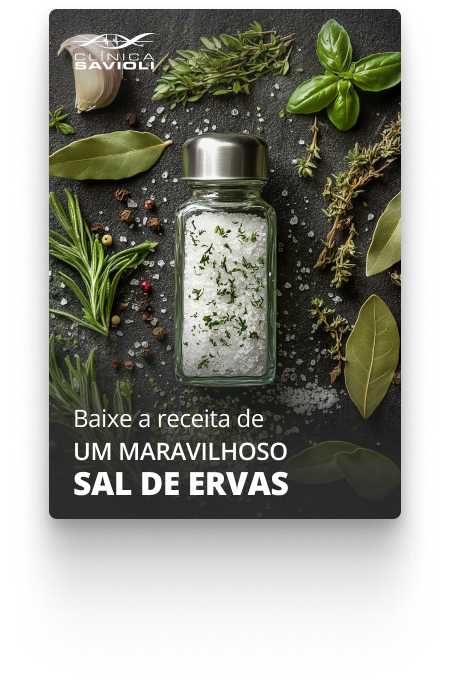 Receita sal de ervas