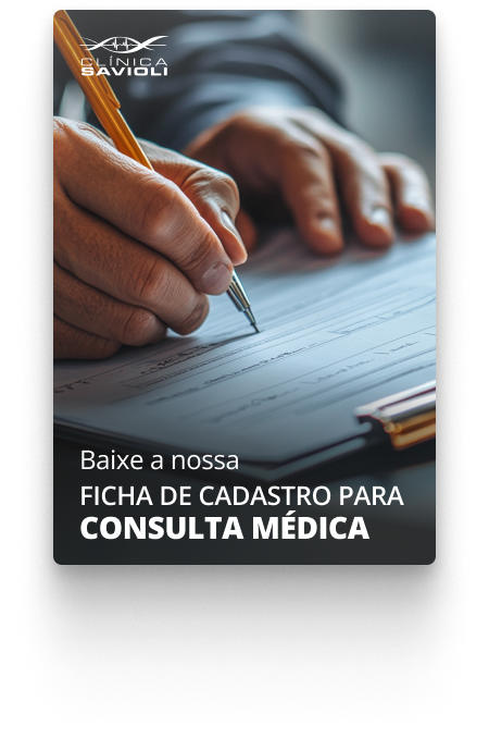 Ficha de cadastro para consulta médica
